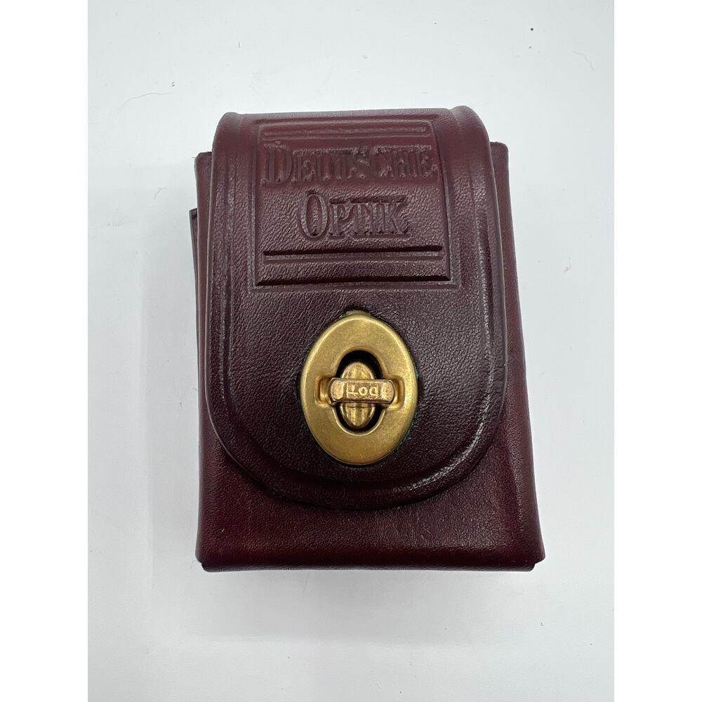 Vintage Leather Optik Magnifying‎ Glass Holder Fitted To Your Belt
